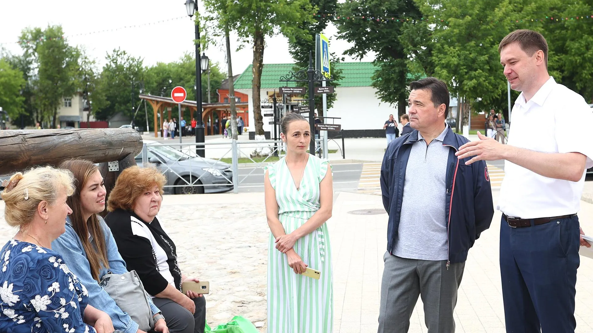 Губернатор Воробьев рассказал о продолжении работ по благоустройству Вереи