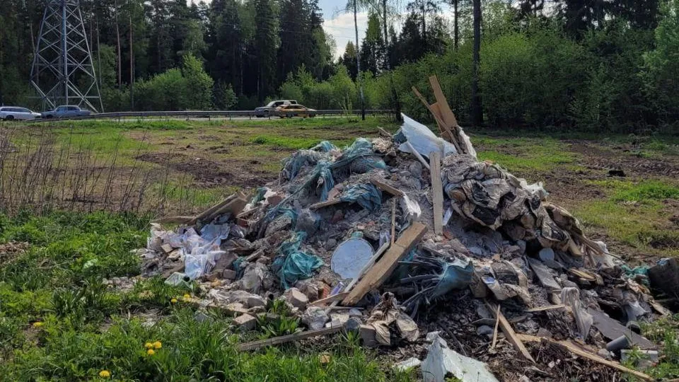 В Чехове оштрафовали нарушителей за сброс мусора у контейнерной площадки на 42 тыс руб