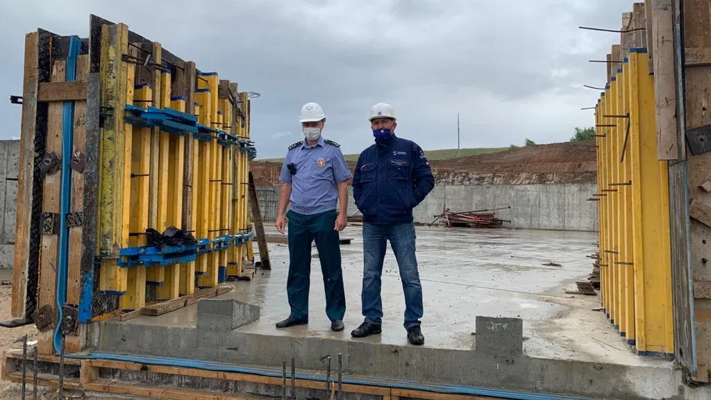 Проверка началась на стройплощадке комплекса гребного слалома в Сергиево‑Посадском округе