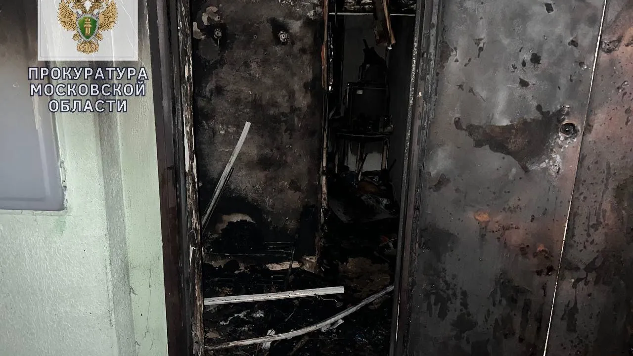Прокуратура взяла на контроль дело о пожаре с тремя жертвами в Подольске