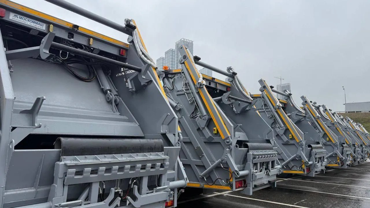 Более 68 тыс куб м твердых коммунальных отходов вывезла подмосковная компания