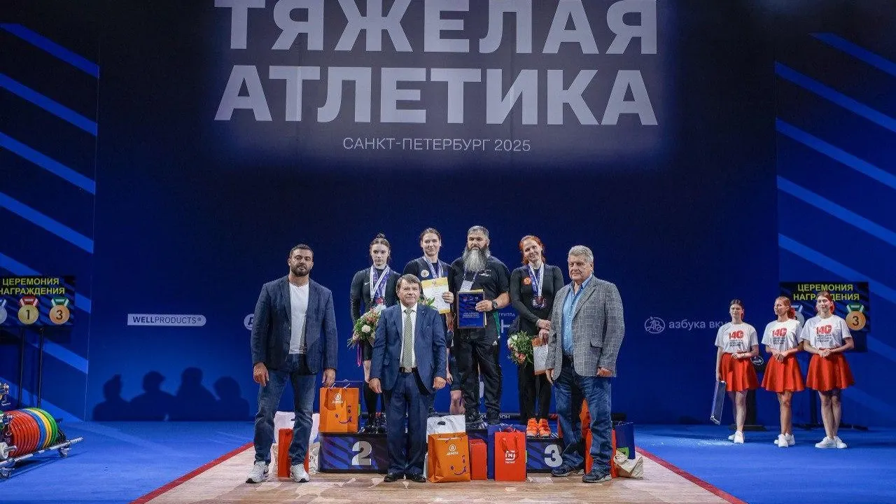 Подмосковные тяжелоатлетки завоевали 8 медалей в командном зачете чемпионата России
