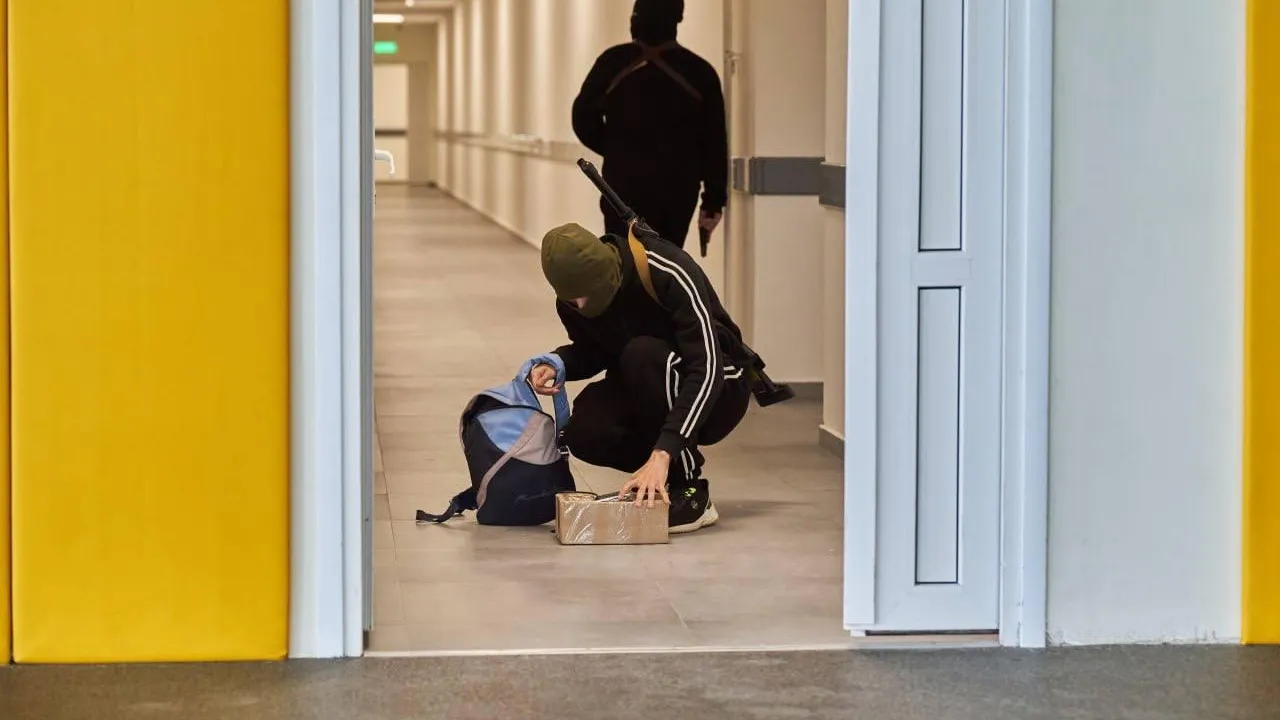 В Чехове прошли учения по обеспечению безопасности образовательных учреждений