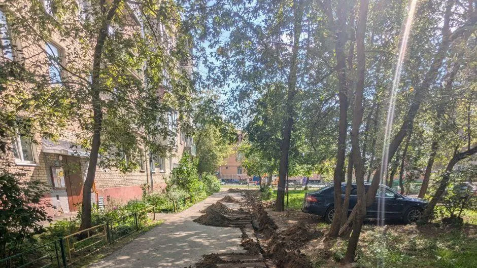 В Богородском округе продолжается благоустройство дворовых территорий