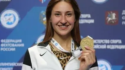Спортсменка из Подмосковья завоевала золотую медаль на чемпионате России по фехтованию