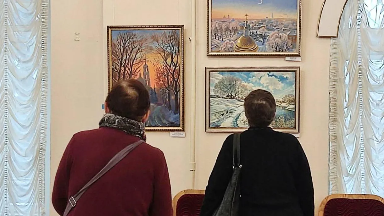 В Кашире открылась зимняя художественная выставка