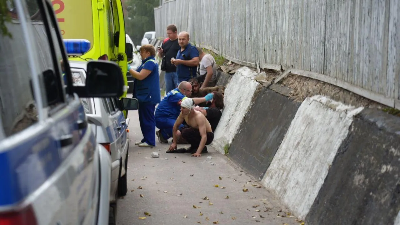 Взрыв на заводе в Сергиевом Посаде: фото с места происшествия