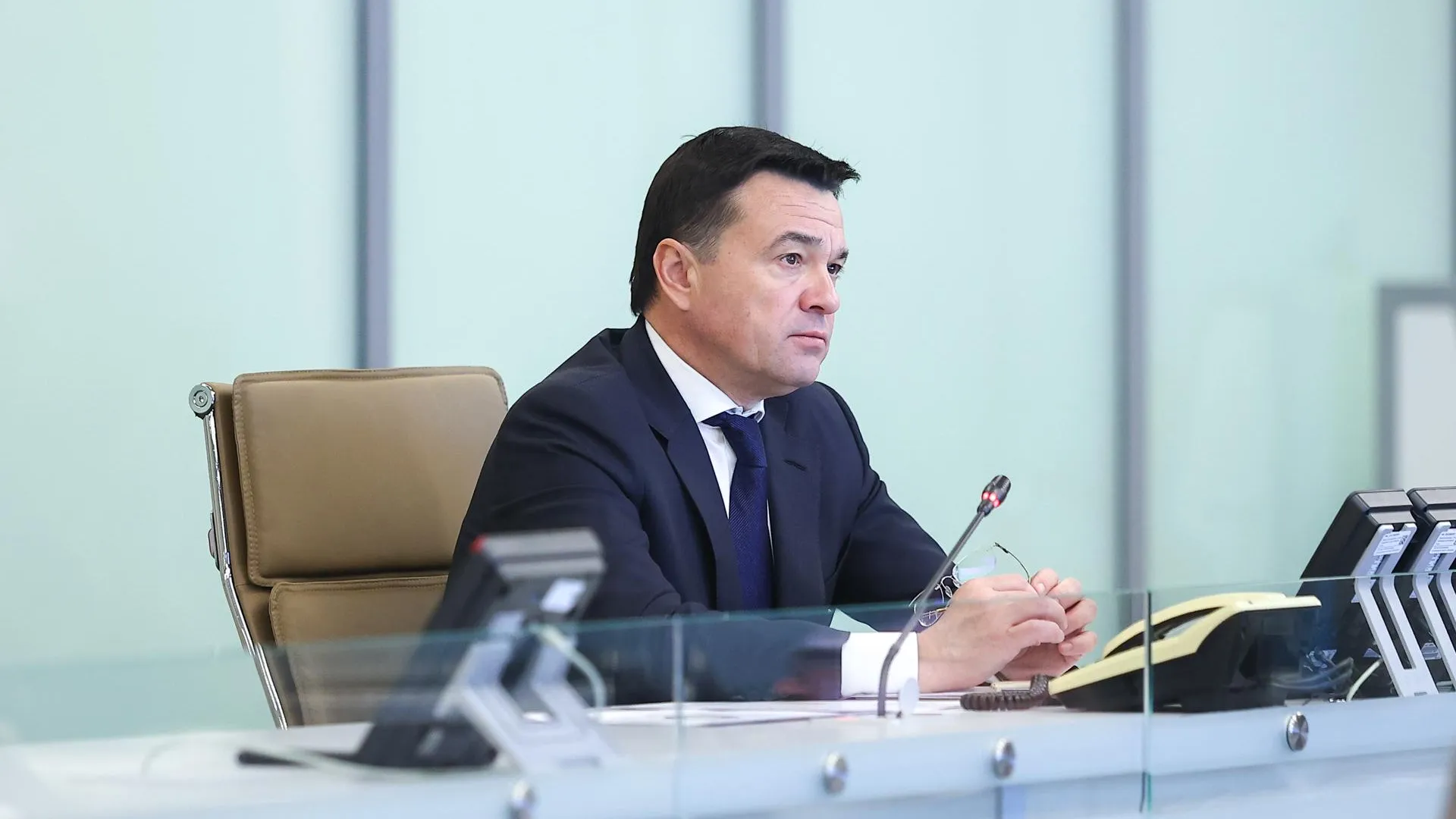 Губернатор Подмосковья обратил внимание на важность строительства дорог