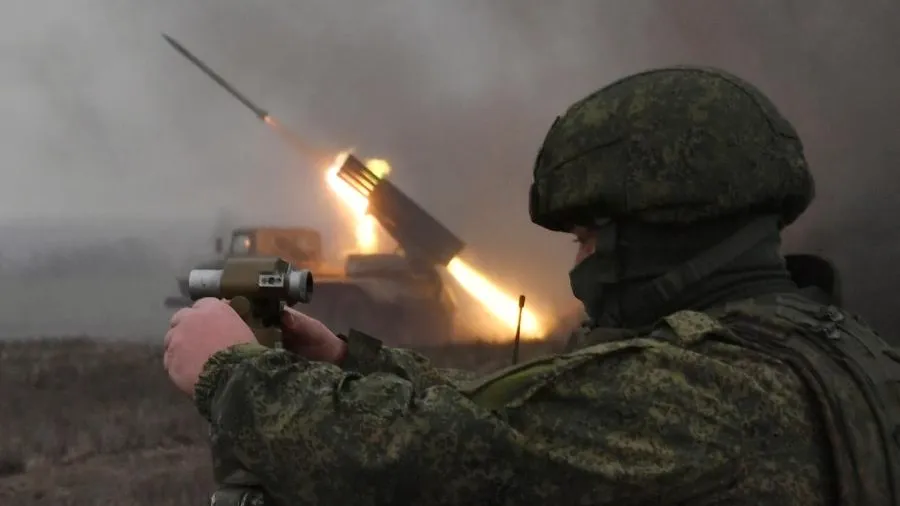 Российские «Грады» ударили по боевикам ВСУ около Серебрянского лесничества