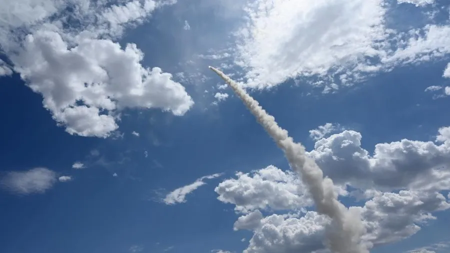 Появилось видео погони российской ракеты «воздух-воздух» за МиГ-29 ВСУ