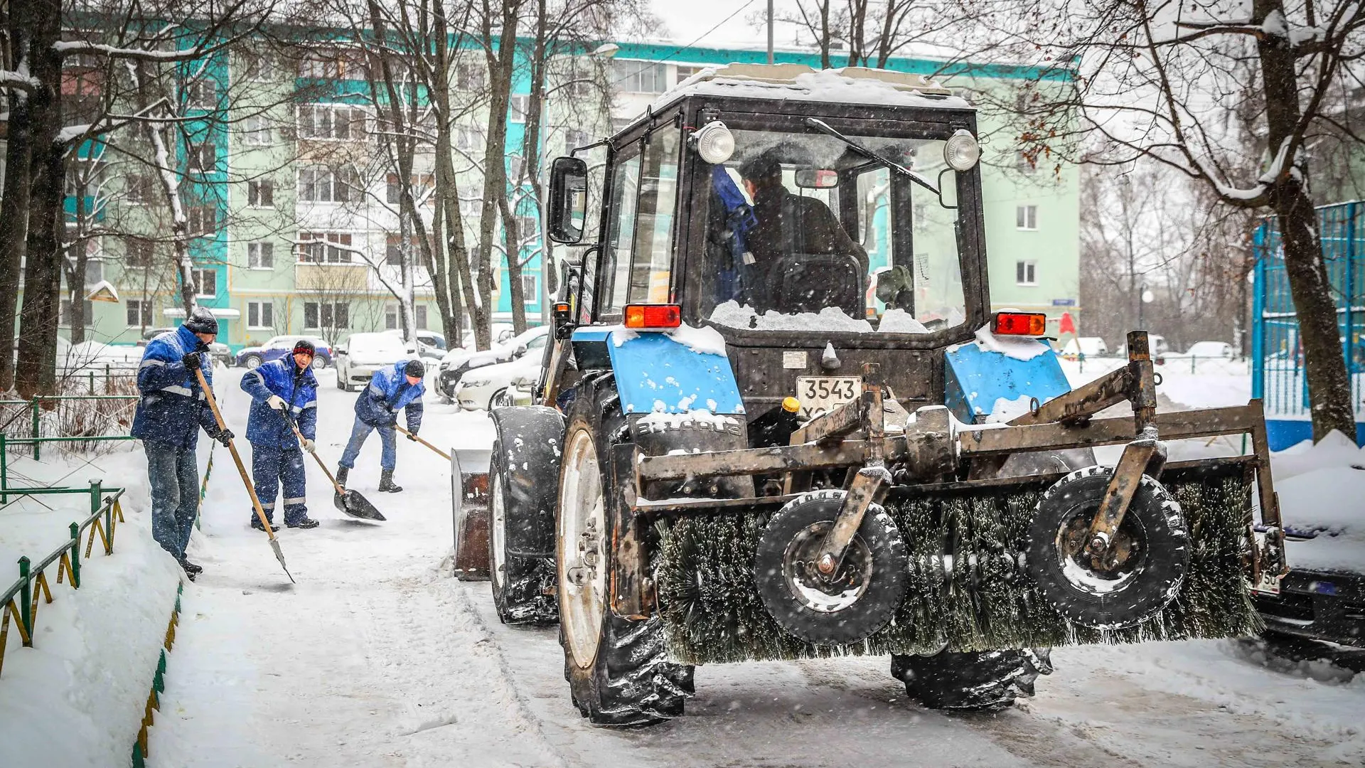 Коммунальные службы Люберец перевели в экстренный режим готовности