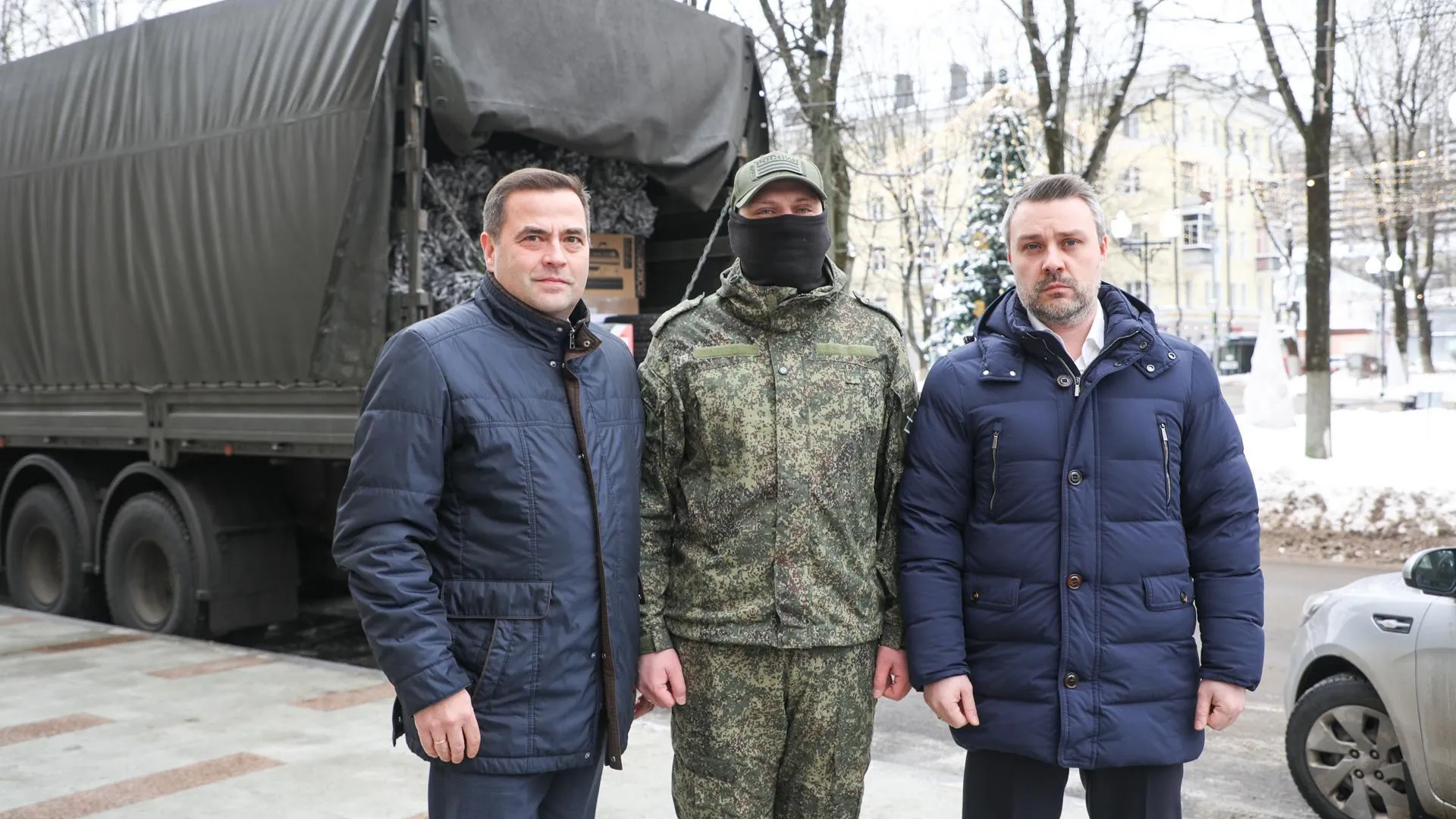 2 тонны гуманитарного груза отправили из Балашихи в зону проведения СВО