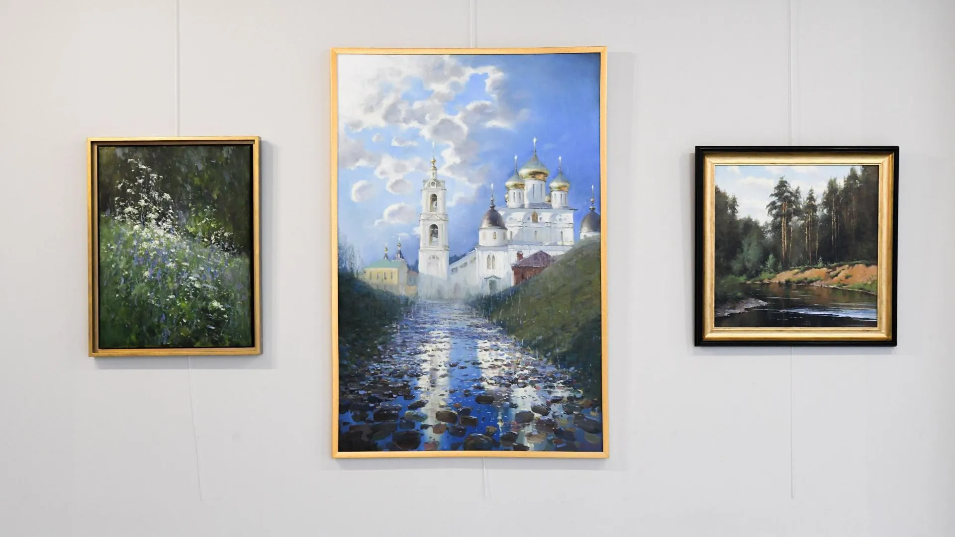 В Дмитрове открылась выставка местных художников «Город вдохновения»