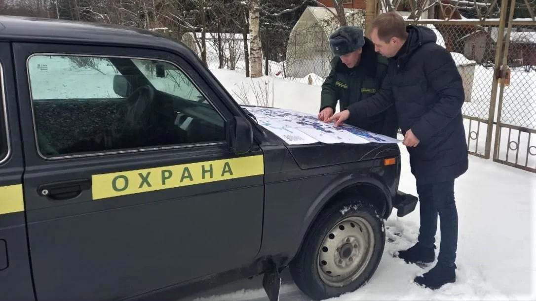 Лесничие Волоколамска обследовали лесной участок, где планируется прокладка газопровода