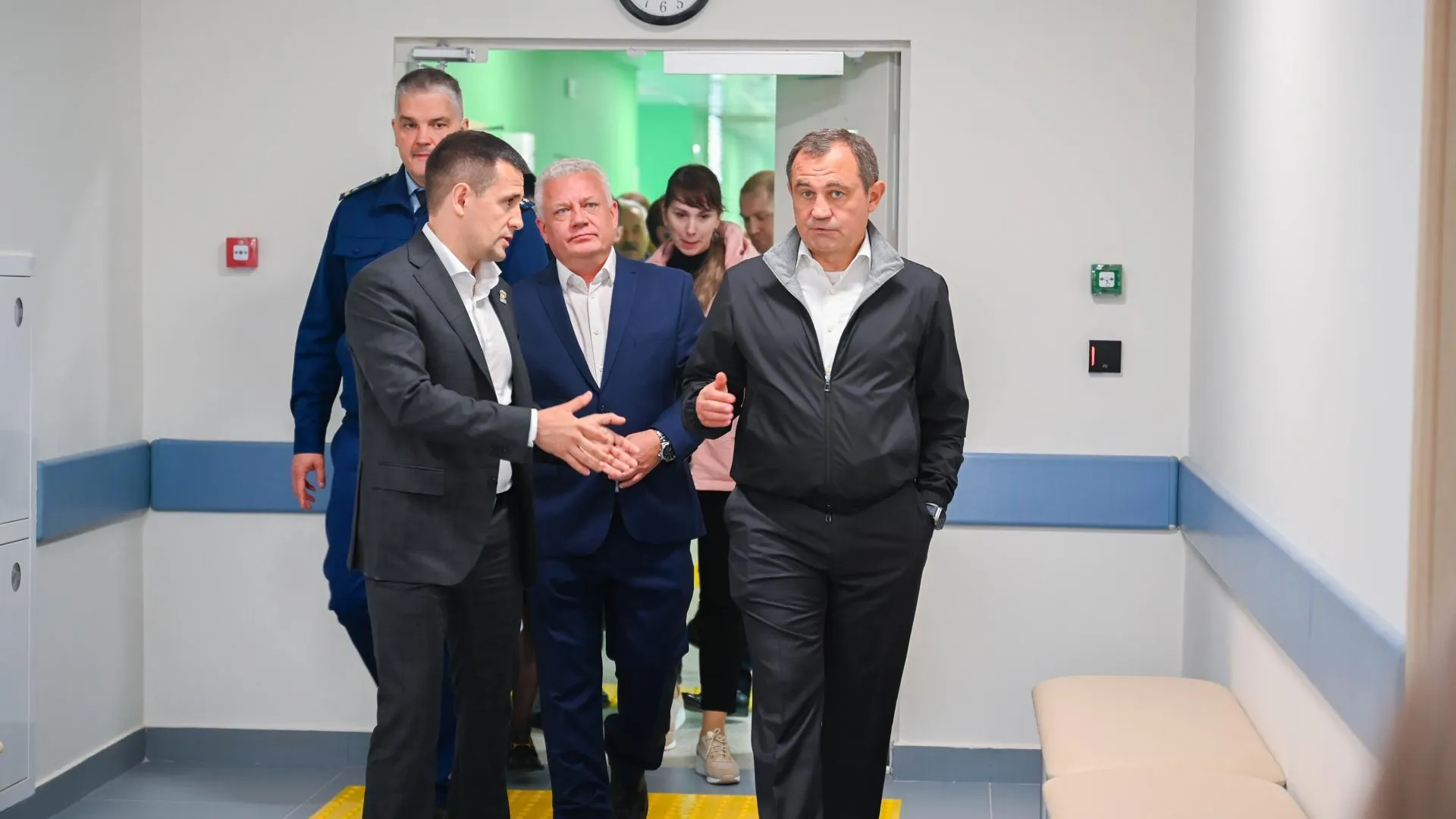 Руководитель Мособлдумы оценил степень готовности новой поликлиники в Ленинском