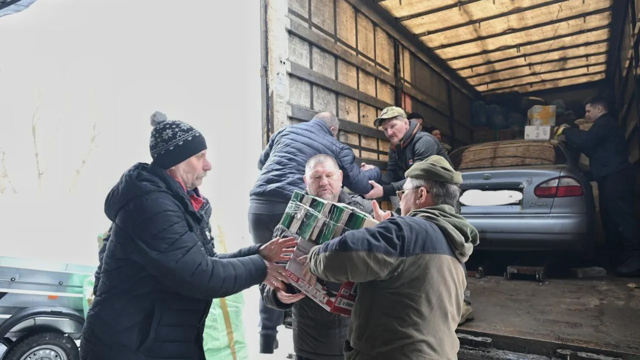 Серпуховские пограничники отправили на фронт 12 тонн гуманитарной помощи