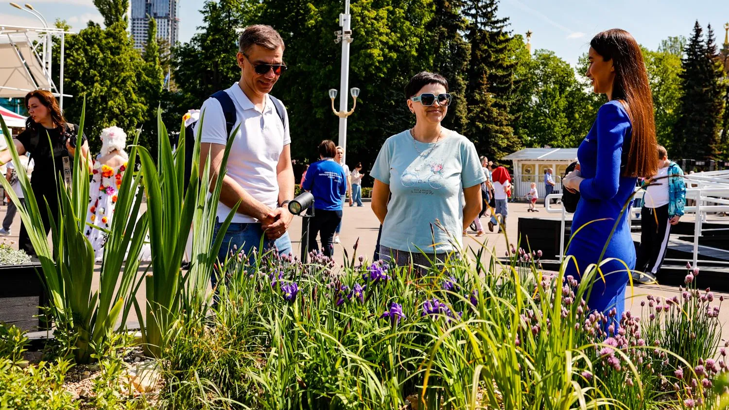 Подмосковье представило свою композицию на фестивале «Будущее в цветах»