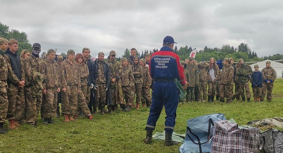 Кадеты из подмосковной Каширы стали участниками военно-патриотических сборов
