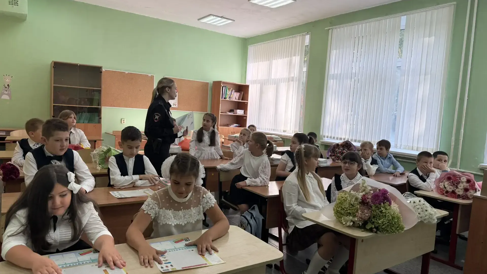 Автоинспекторы провели уроки дорожной безопасности в Одинцовском округе