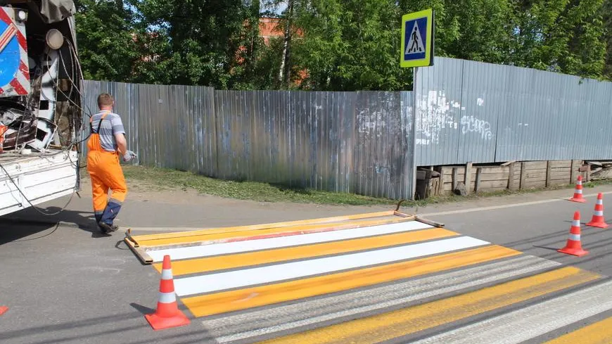 Тротуар протяженностью 420 м появился в деревне Марусино Люберец