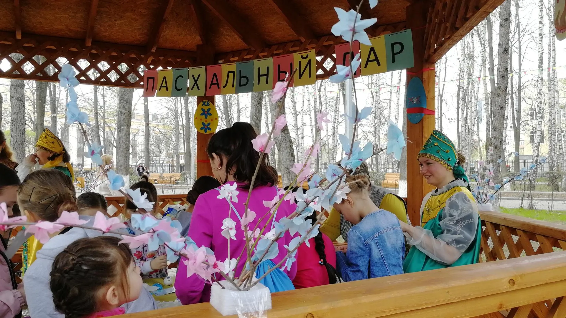 Более 3 тыс человек приняли участие в Пасхальном фестивале в Королеве