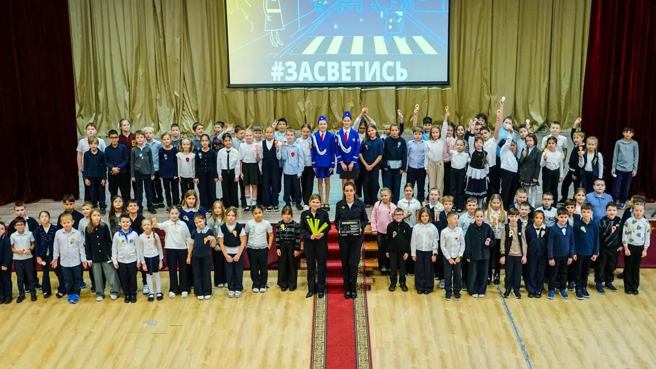 В школах Химок проходят уроки дорожной безопасности