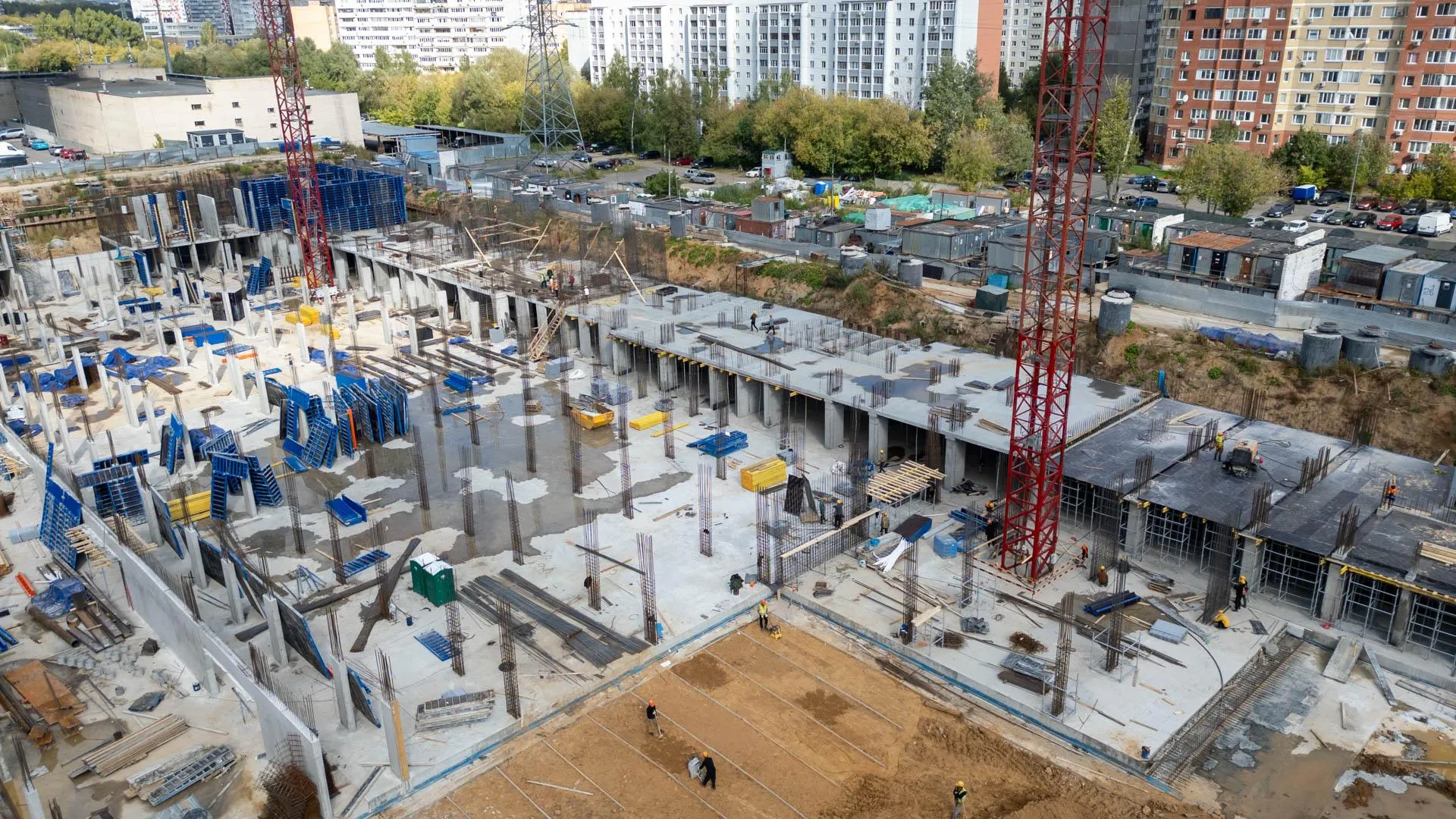 В Красногорске строят третий дом ЖК «Ильинойс»