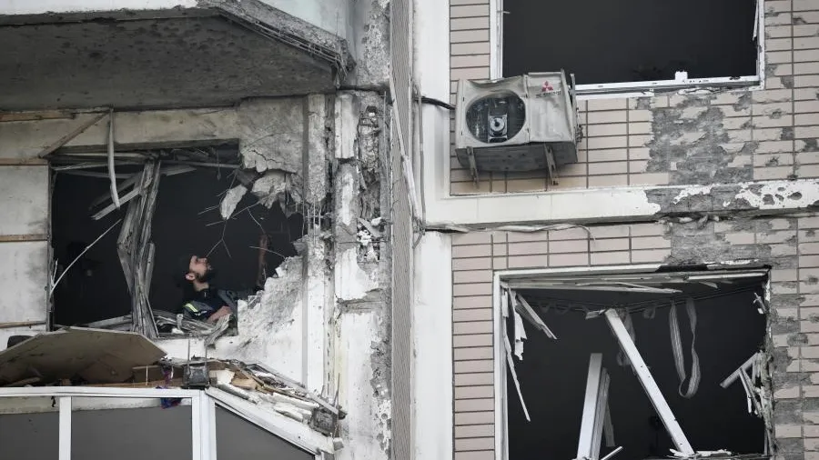 Два дома получили повреждения в Ростове-на-Дону из-за воздушной атаки