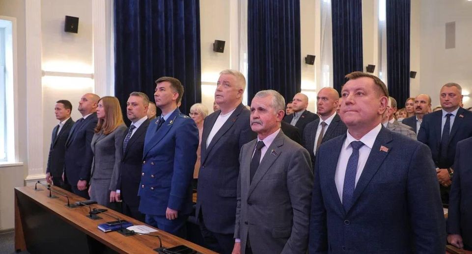 Первое заседание нового созыва Совета депутатов провели в Балашихе