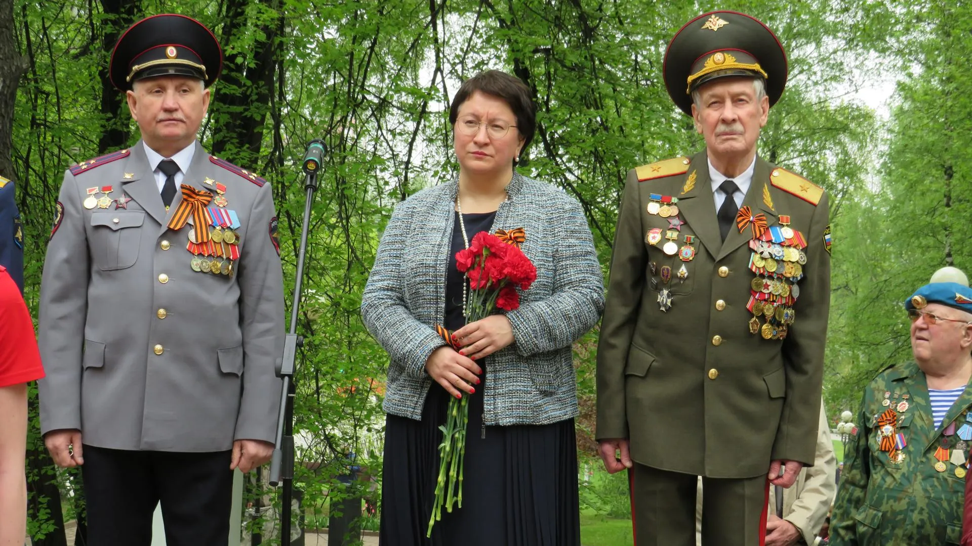 Хаймурзина поздравила жителей Красногорска с Днем Победы