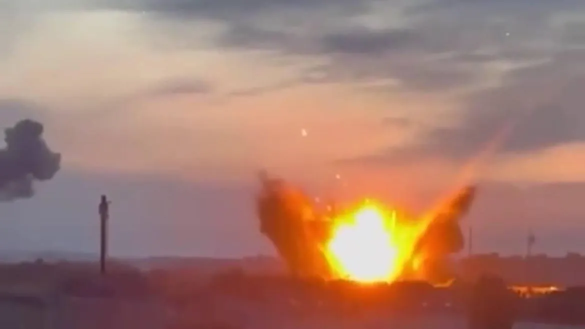 Эпичное видео: появились кадры ночного «удара возмездия» по Луцку