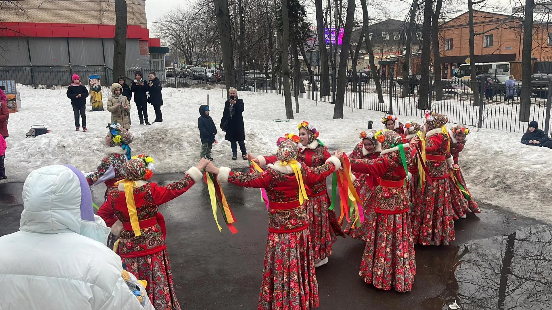 В Балашихе прошли масленичные гуляния для местных жителей