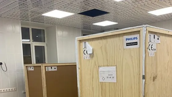 Новый ангиограф поступил в больницу Мытищ