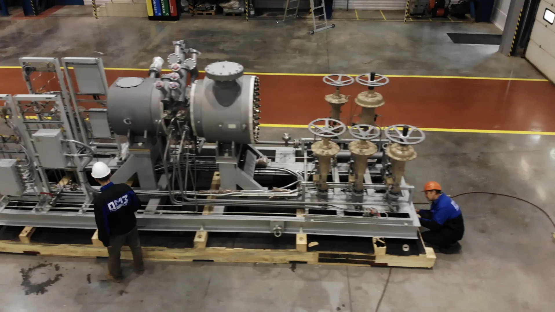 В Балашихе изготовили турбодетандер для газового завода в Сибири