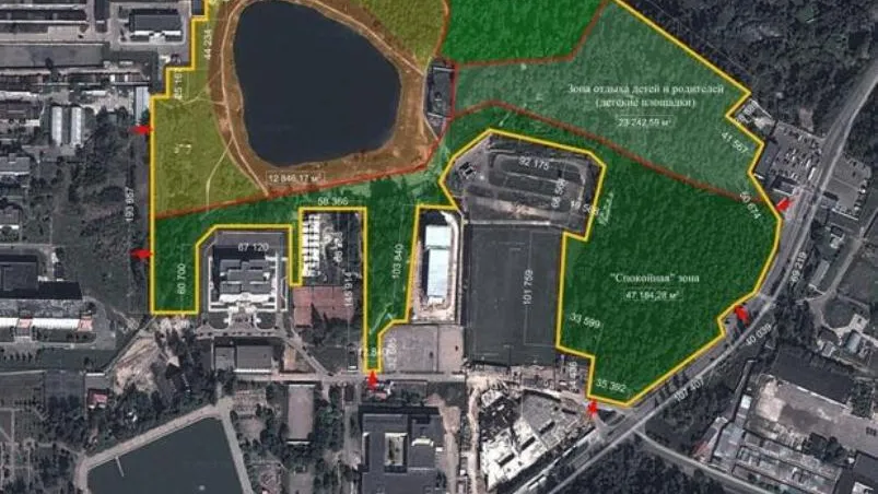 Городской парк Краснознаменска благоустроят в текущем году