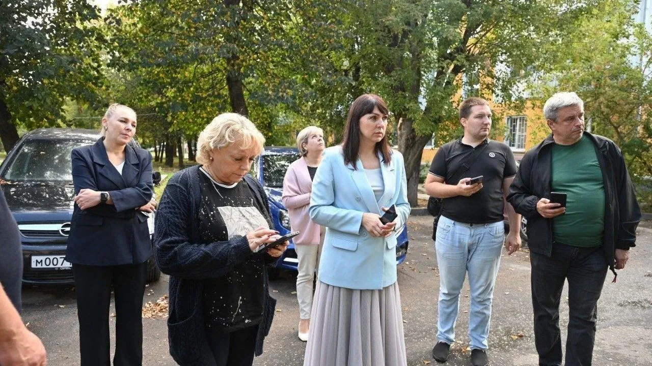 Замглавы Серпухова проверила содержание территорий