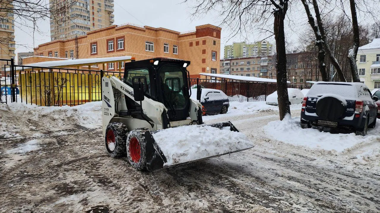 В Люберцах за последние дни вывезли около 15 тыс кубометров снега