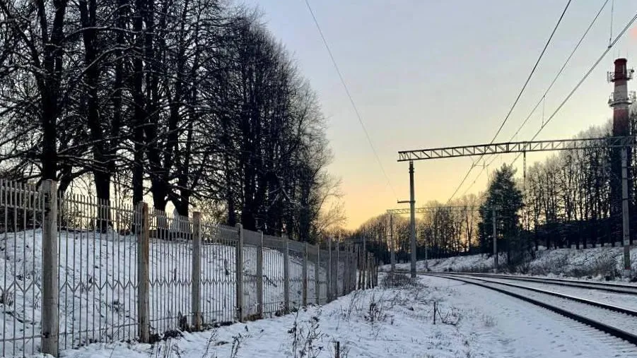 В Подмосковье обустроят 3 км ограждений вдоль ж/д путей в 2025 году