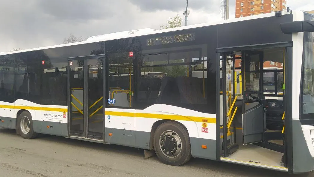 На маршруте № 316 в Пушкинском вышел новый автобус