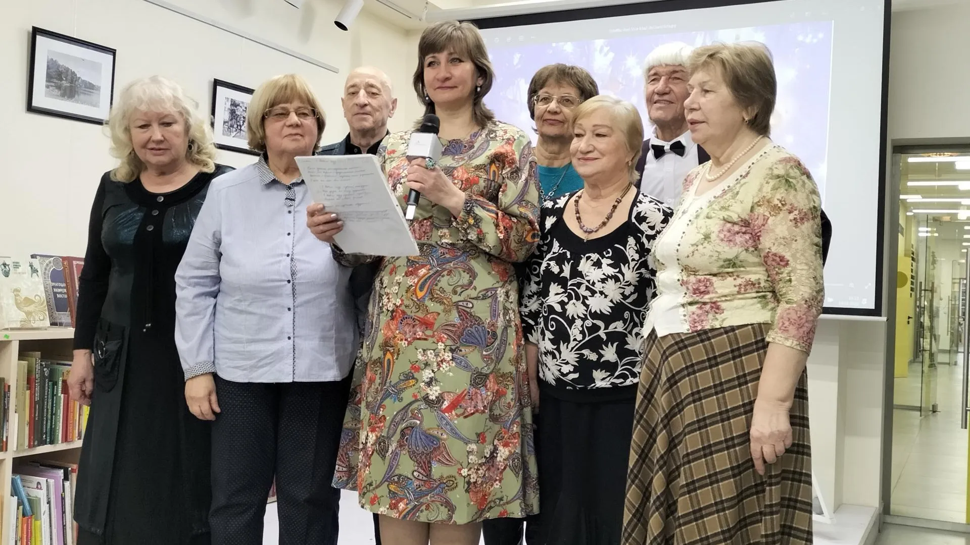 Коллектив клуба «Серебряный возраст» провел творческую встречу в Балашихе