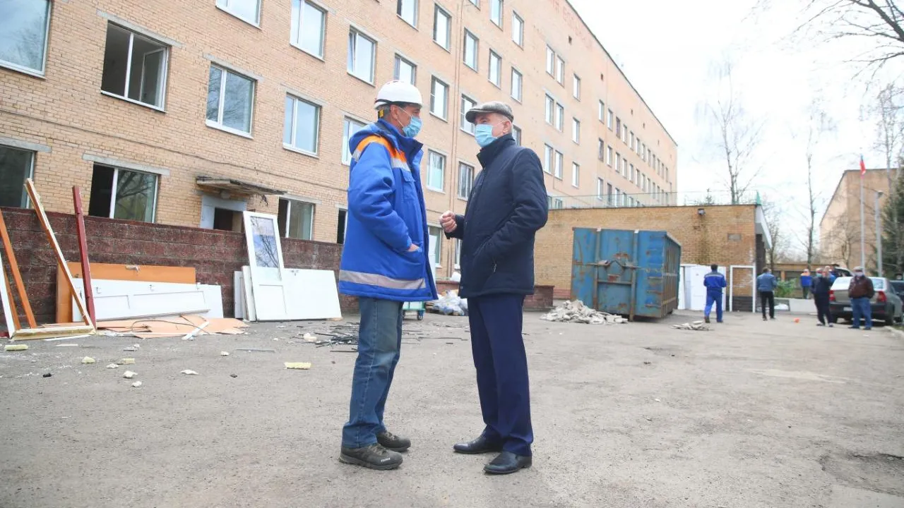 Более 360 коек для заразившихся коронавирусом создадут на базе больницы Люберец