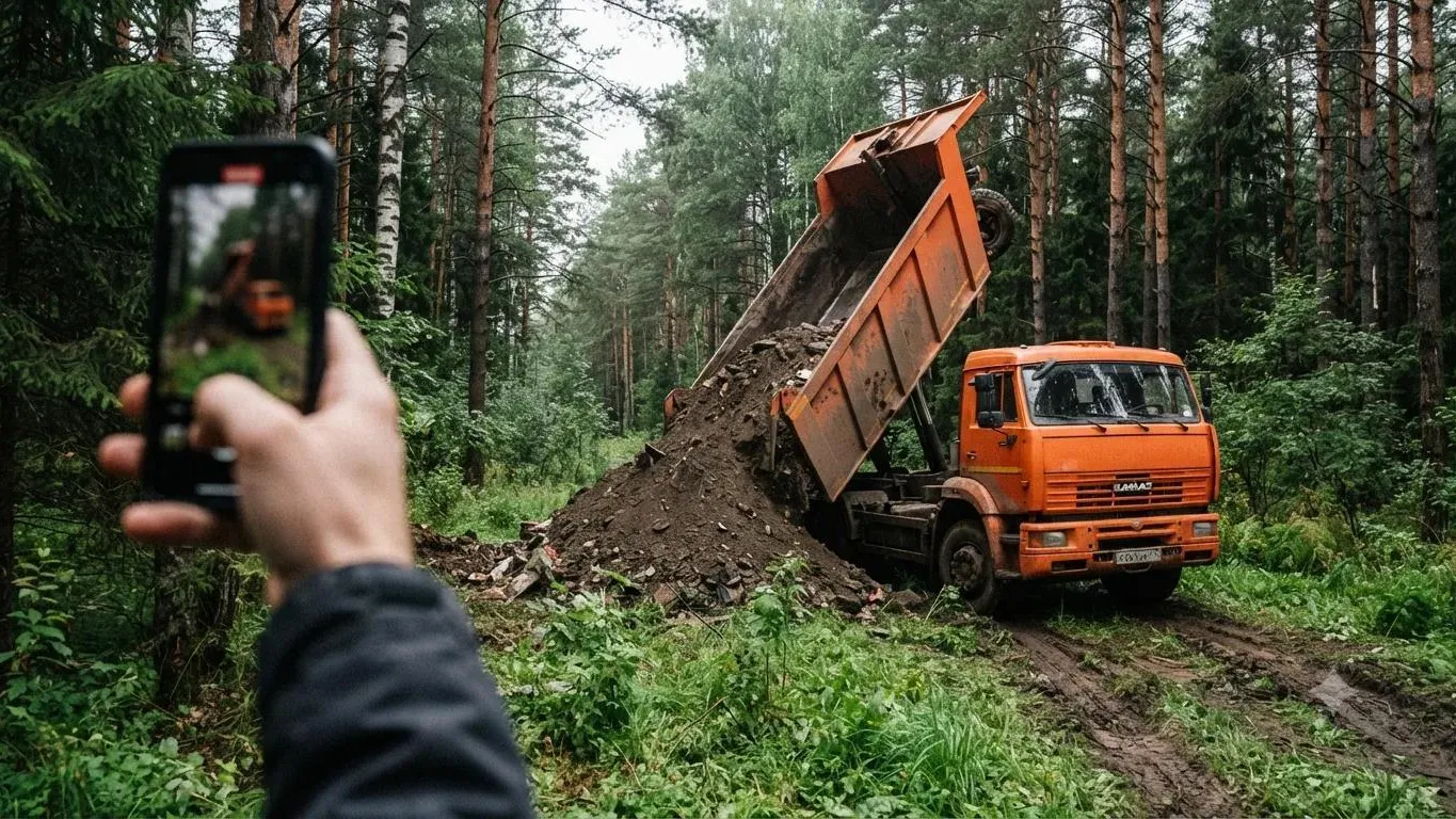 В Чехове суд взыскал 1,5 млн руб за свалку в лесу