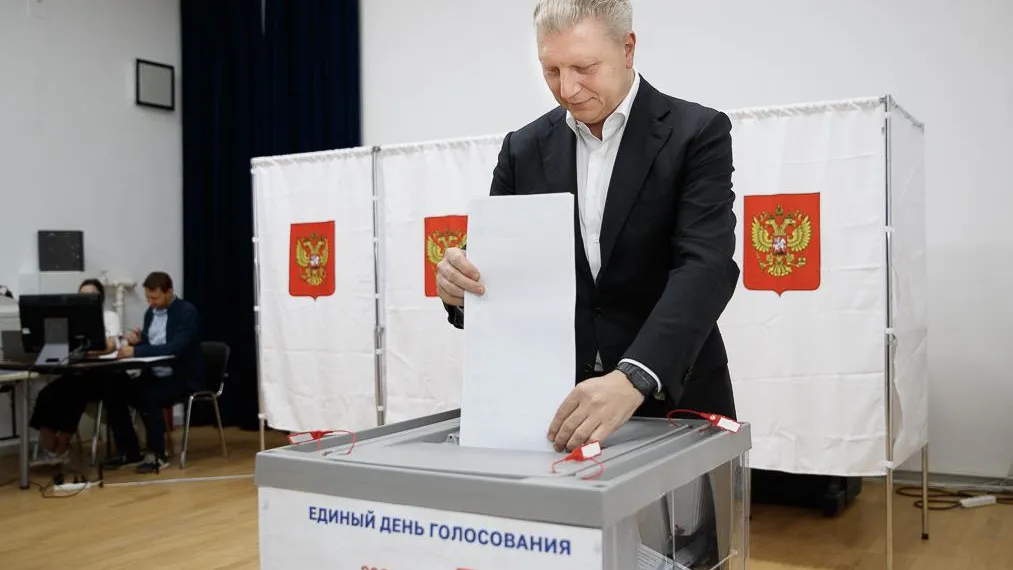 Андрей Иванов проголосовал на выборах в Госдуму и Московскую областную Думу