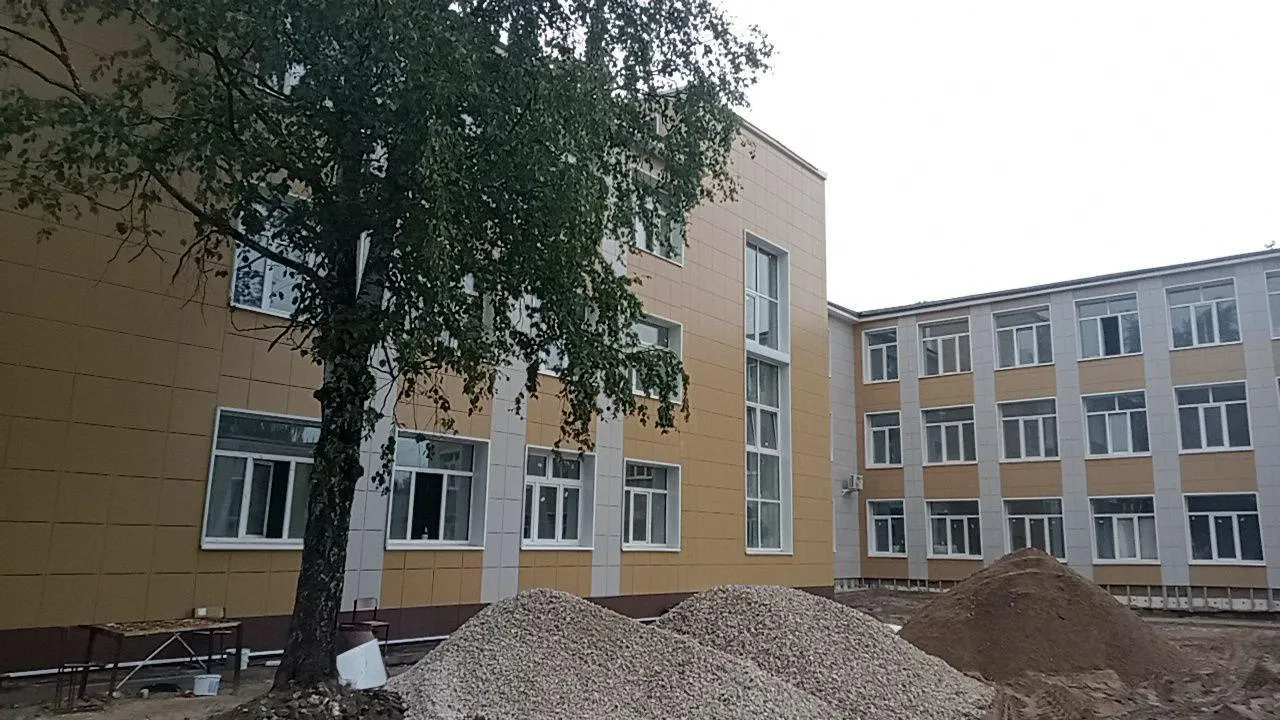 Капремонт гимназии №2 в Клину выполнен на 70%