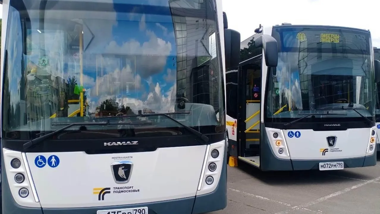 Почти 200 пассажирских автобусов обновили в Люберцах с начала года