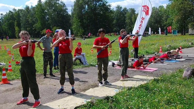Всероссийские юнармейские военно‑спортивные игры «Юные снайперы» прошли в Подмосковье