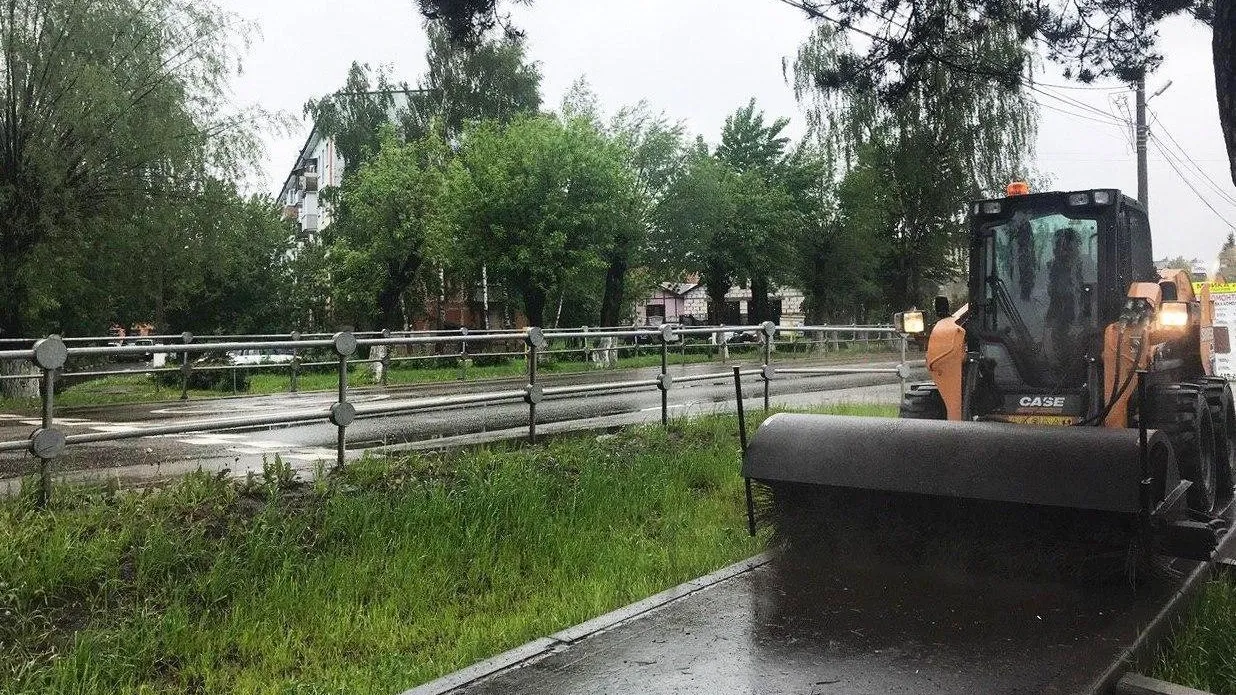 76 кубометров смета убрали с улиц Люберец за неделю