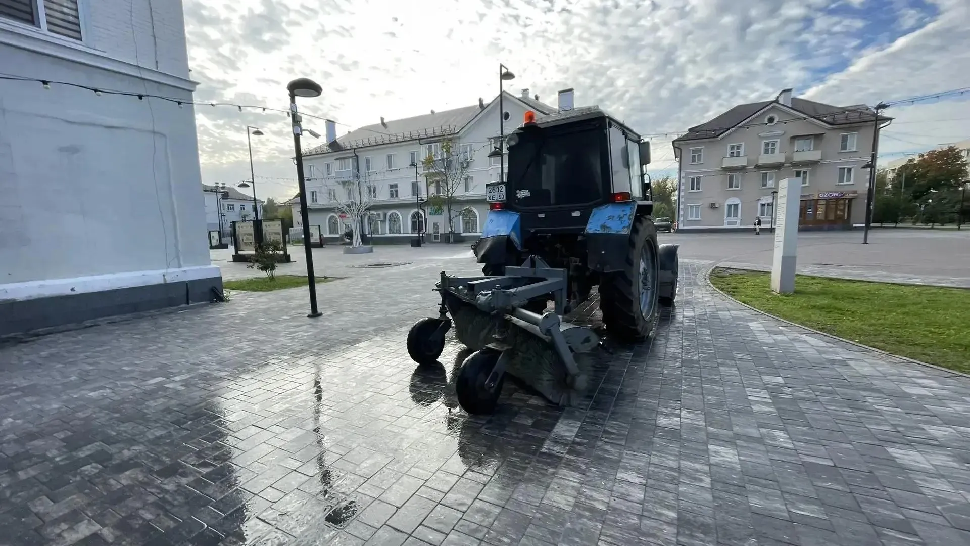 В Электростали за неделю отремонтировали 1050 кв м дорожных ям