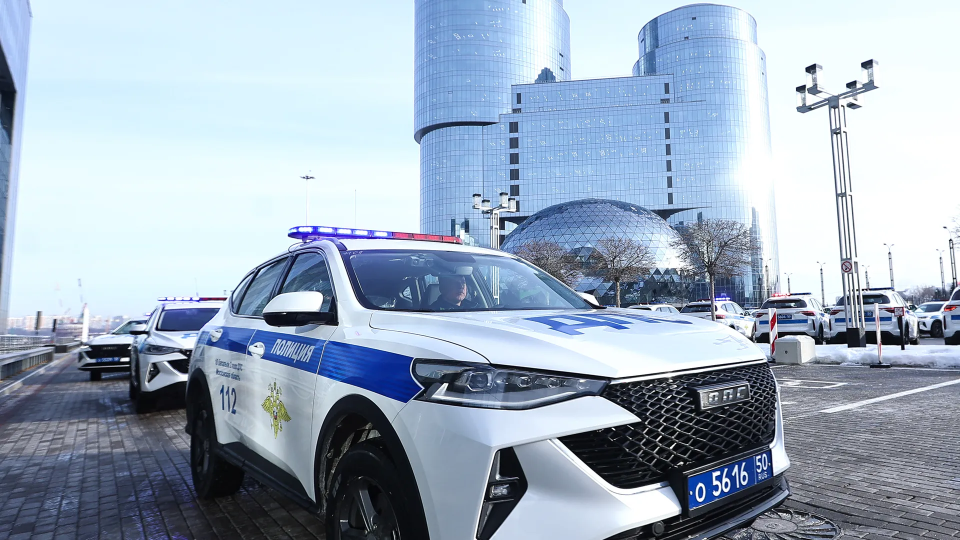 В Домодедове Госавтоинспекция провела занятие «На урок —в автогородок!»