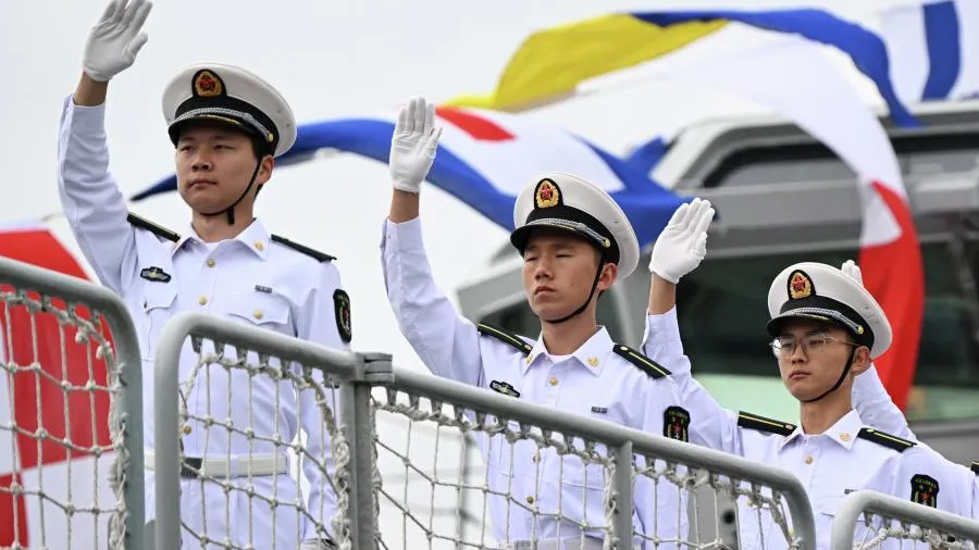 Корабли китайского военного флота прибыли во Владивосток
